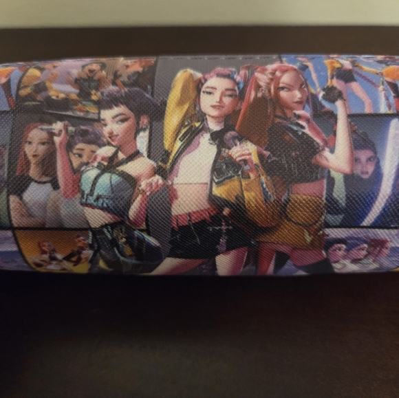 K Pop Demon Hunters Vinyl Pencil Case and Coin Purse/Pouch - Picture 4 of 6